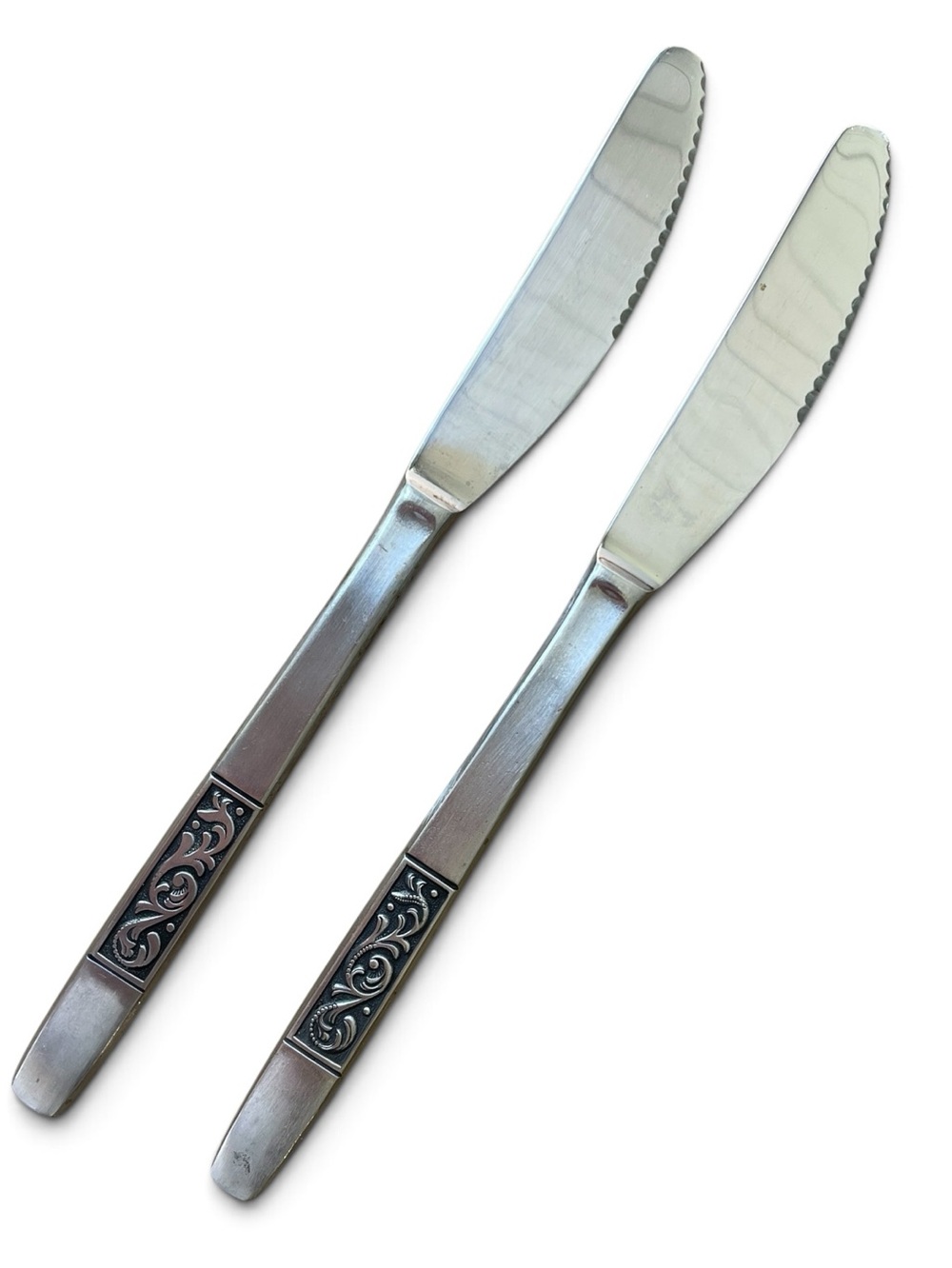 Amefa Royal Damask knives , set of 2
